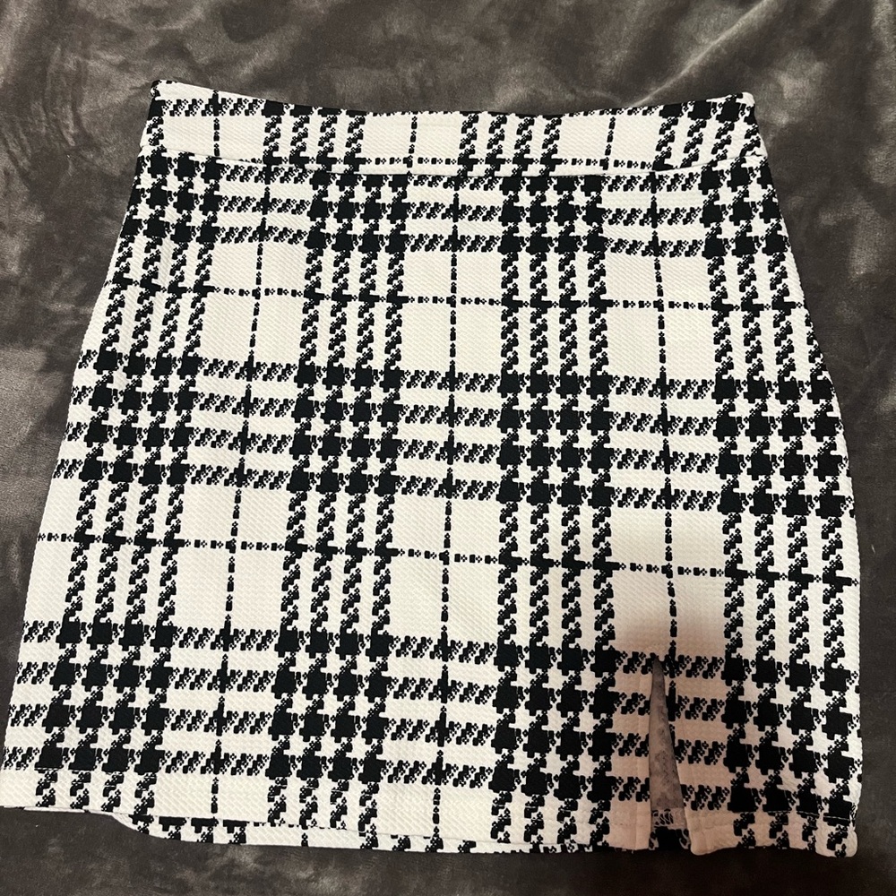 Plaid skirt